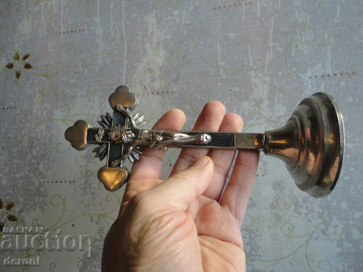 Αντίκα Επιτραπέζιο Σταυρός Σταυρός ARS - 7 Αντίκα Επιτραπέζιο Σταυρός Σταυρός ARS - 7