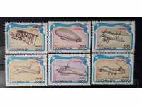 Somalia 1993 Airplanes 23,50 € MNH