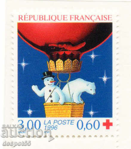 1996. Franţa. Crucea Rosie.