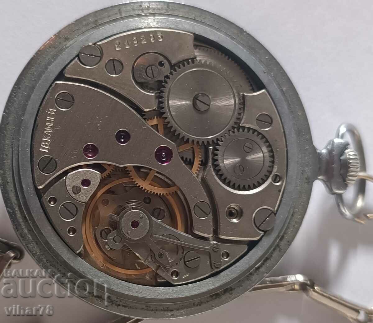 zipper pocket watch 18 stones - 6