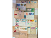 Ταξιδιωτικοί φάκελοι με γραμματόσημα GDR 17 τεμάχια #8