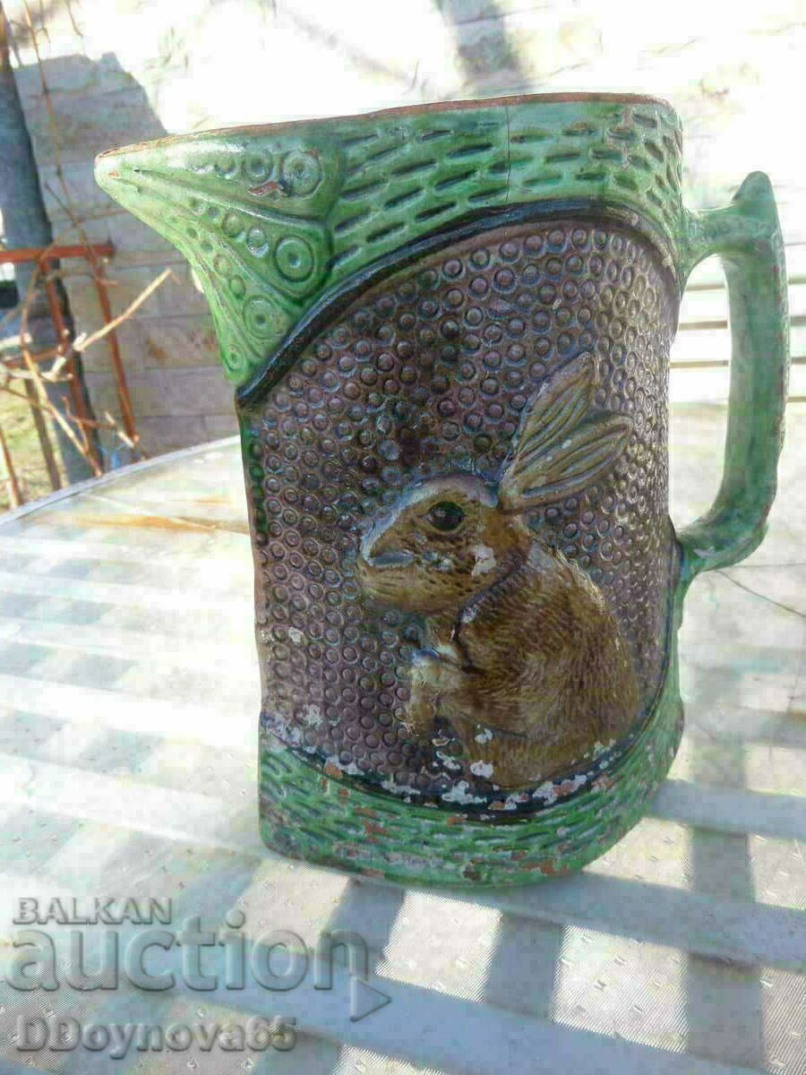 Trojan pottery - wine jug with price 99.00 BGN | € 50.62 Trojan pottery - wine jug with price 99.00 BGN | € 50.62