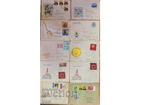 Traveled envelopes with GDR stamps 10 pieces #11