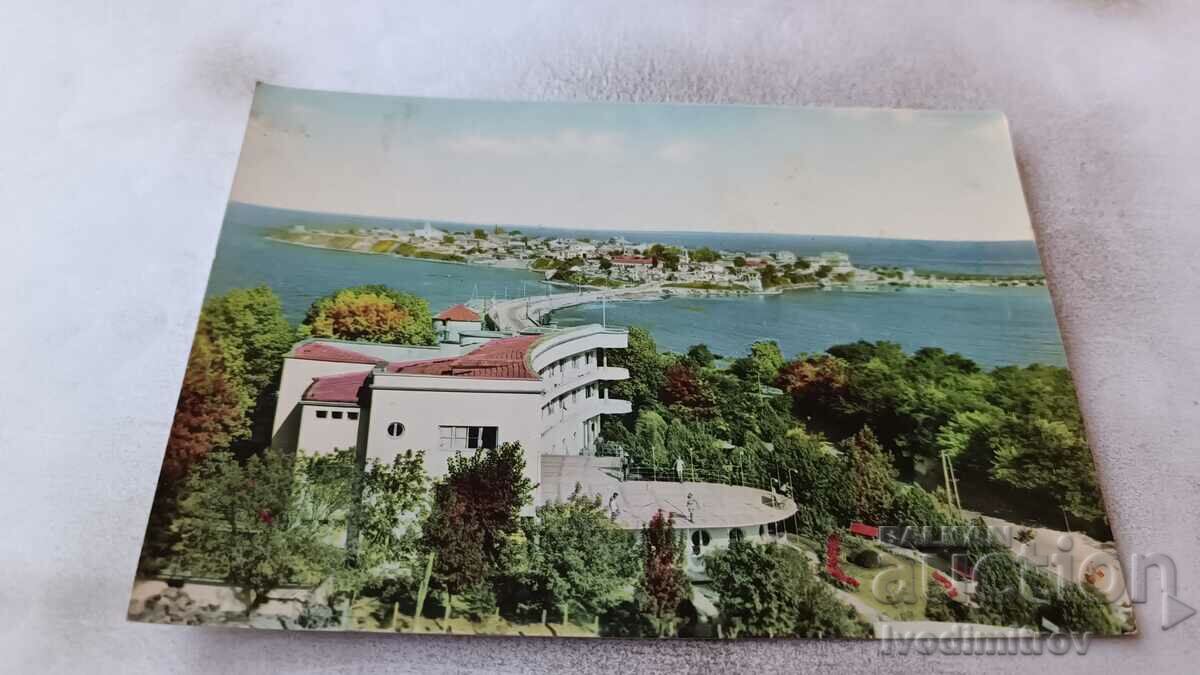 Postcard Nessebar General view 1960