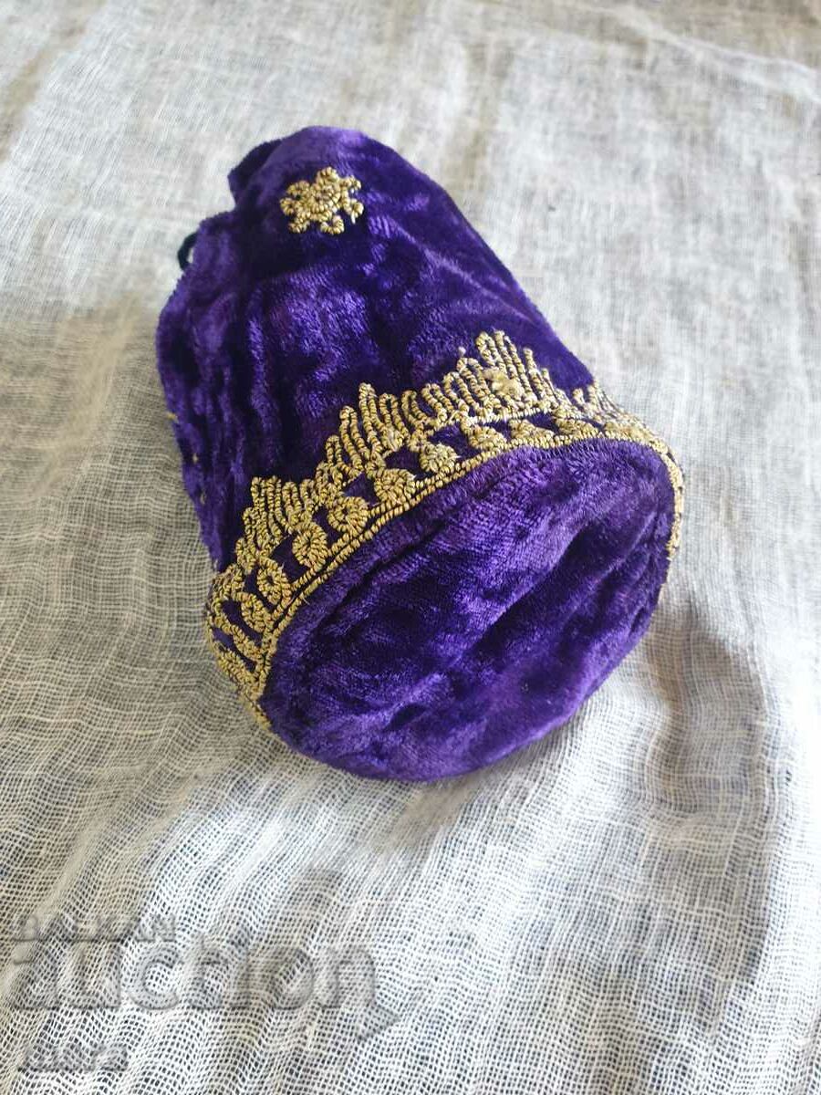 Auction Velvet bag with sequins Auction Velvet bag with sequins