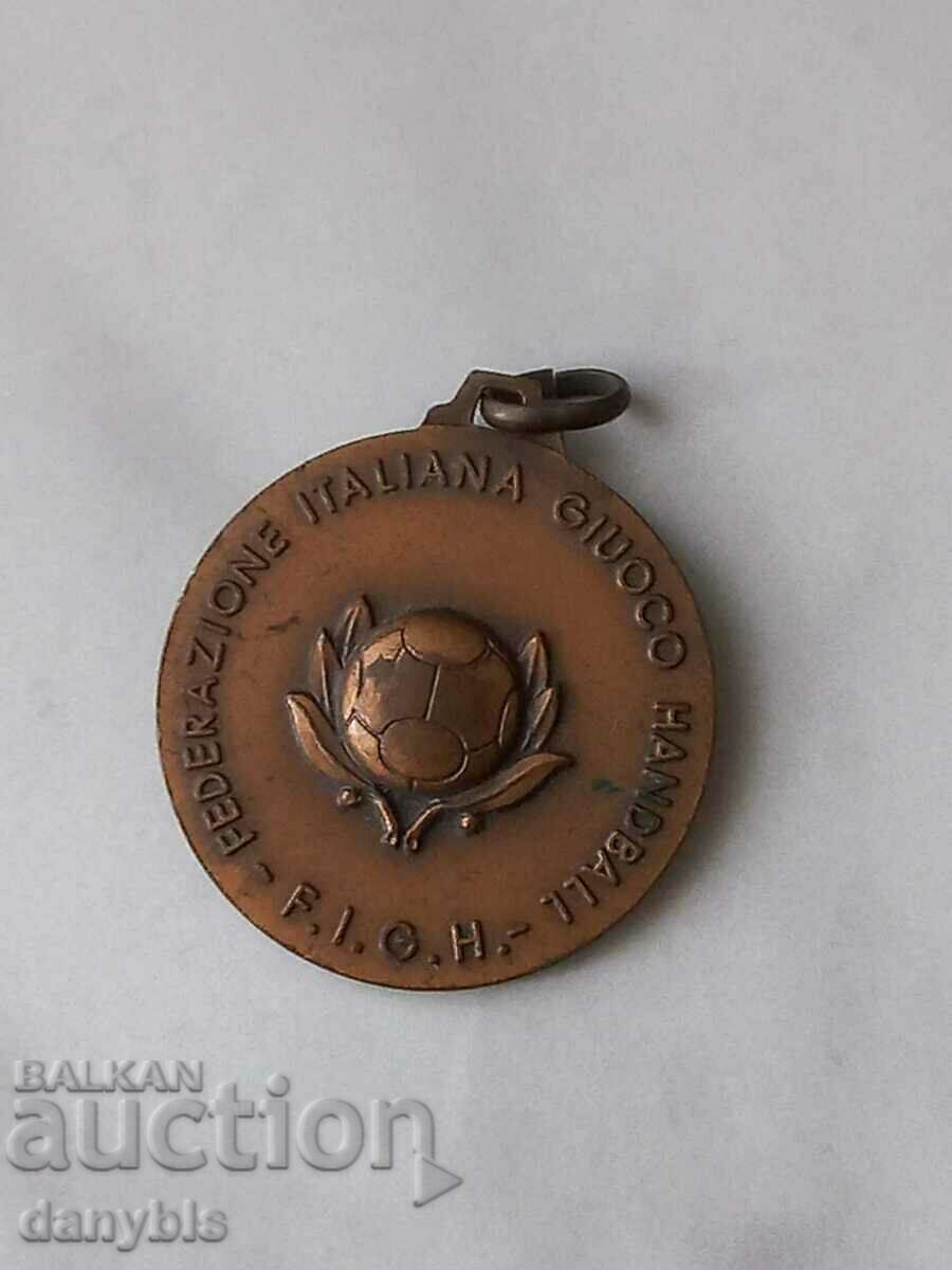 Medalie - Federația Italiană de Handbal