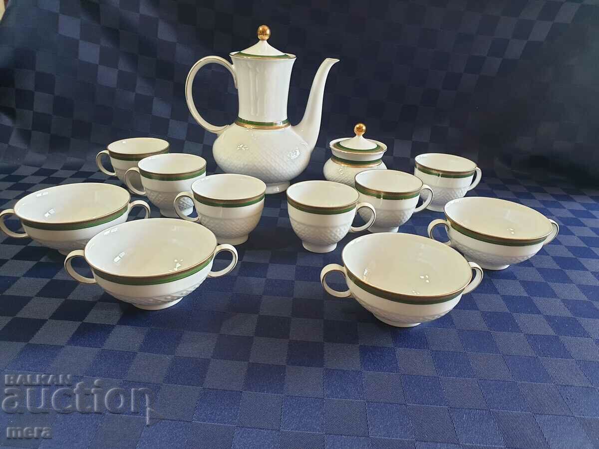 Porcelain service for coffee, tea - Bavaria with price 110.00 BGN | € 56.24 Porcelain service for coffee, tea - Bavaria with price 110.00 BGN | € 56.24