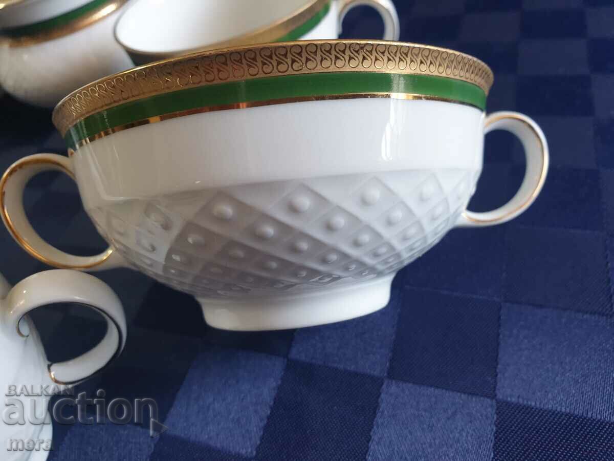 Porcelain service for coffee, tea - Bavaria - 6 Porcelain service for coffee, tea - Bavaria - 6