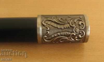 Elegant and stylish cane style "Art Nouveau" + dagger - 7