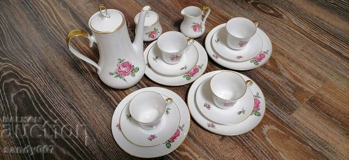 Antique Porcelain Coffee/Tea Service Kaiser Germany