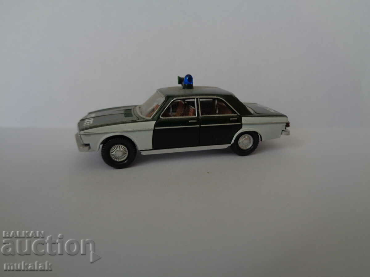 WIKING 1:87 H0 AUDI POLICE TOY TROLLEY MODEL