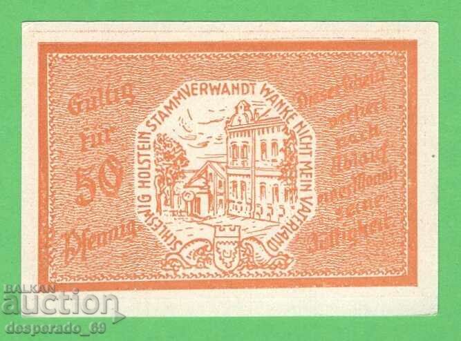 (¯`'•.¸NOTGELD (city Trittau) UNC -50 pfennig¸.•'´¯) with price 2.30 BGN | € 1.18