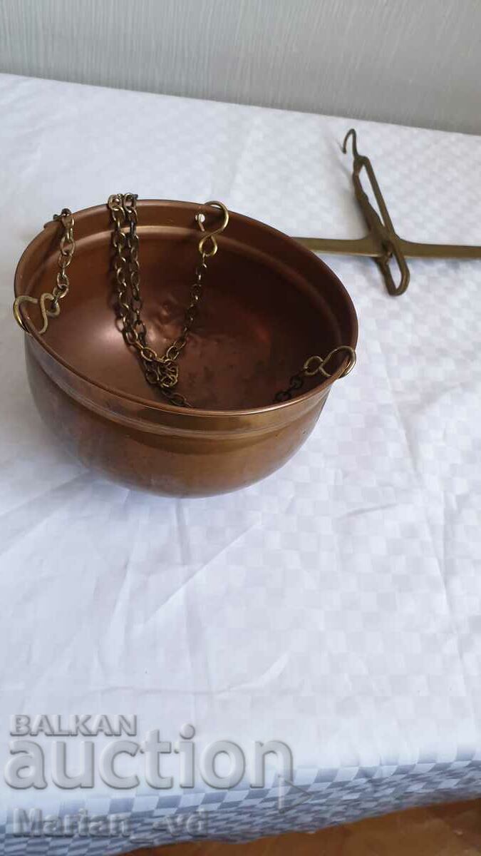 bronze decorative scale - 6 bronze decorative scale - 6