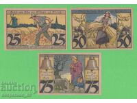 (¯`'•.¸NOTGELD (orașul Twistringen) 1921 UNC -3 buc. bancnote ´¯)