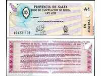ZORBA AUCTIONS ARGENTINA 1 AUSTRAL 1987 UNC