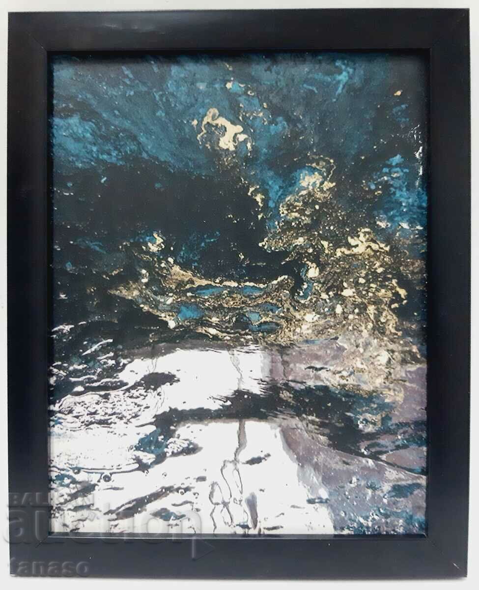 Painting abstract, oil, phaser(14.3)