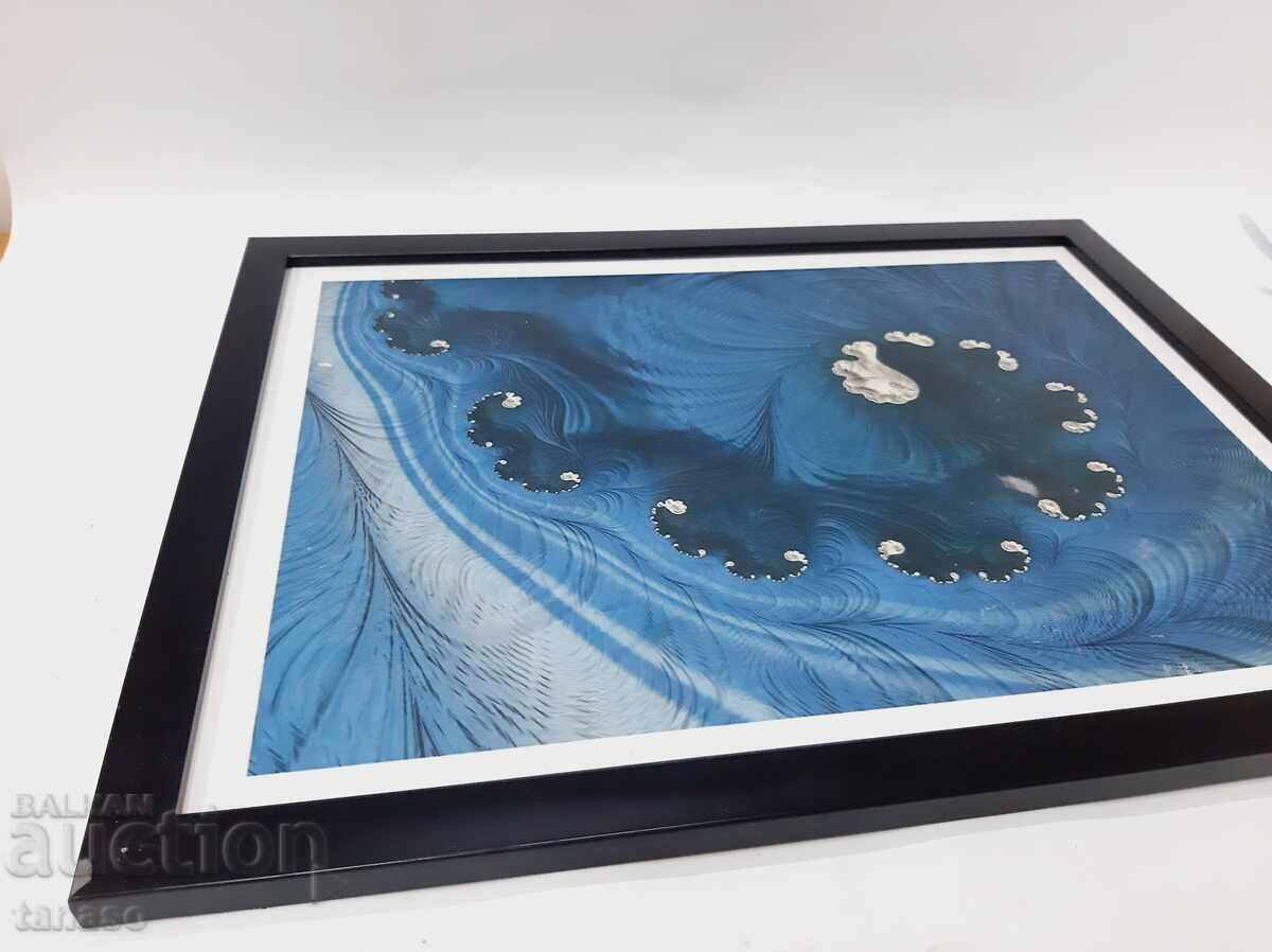 Delivery of Fluid art painting, fiberboard with frame (14.3) Delivery of Fluid art painting, fiberboard with frame (14.3)