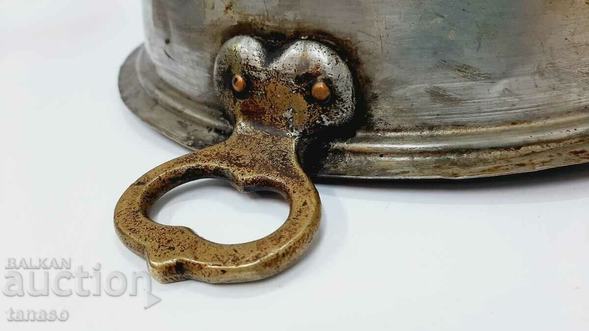 Старинна медна тава 1932, маркировки(9.3) - 7