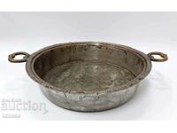 Старинна медна тава 1932, маркировки(9.3)