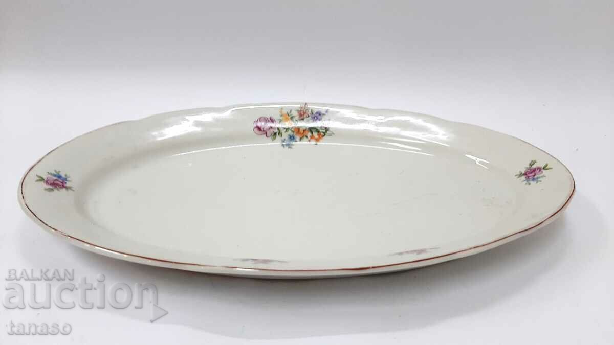 Παλιό πορσελάνινο πιάτο - πιατέλα (10.2) με τιμή 25.00 BGN | € 12.78 Παλιό πορσελάνινο πιάτο - πιατέλα (10.2) με τιμή 25.00 BGN | € 12.78