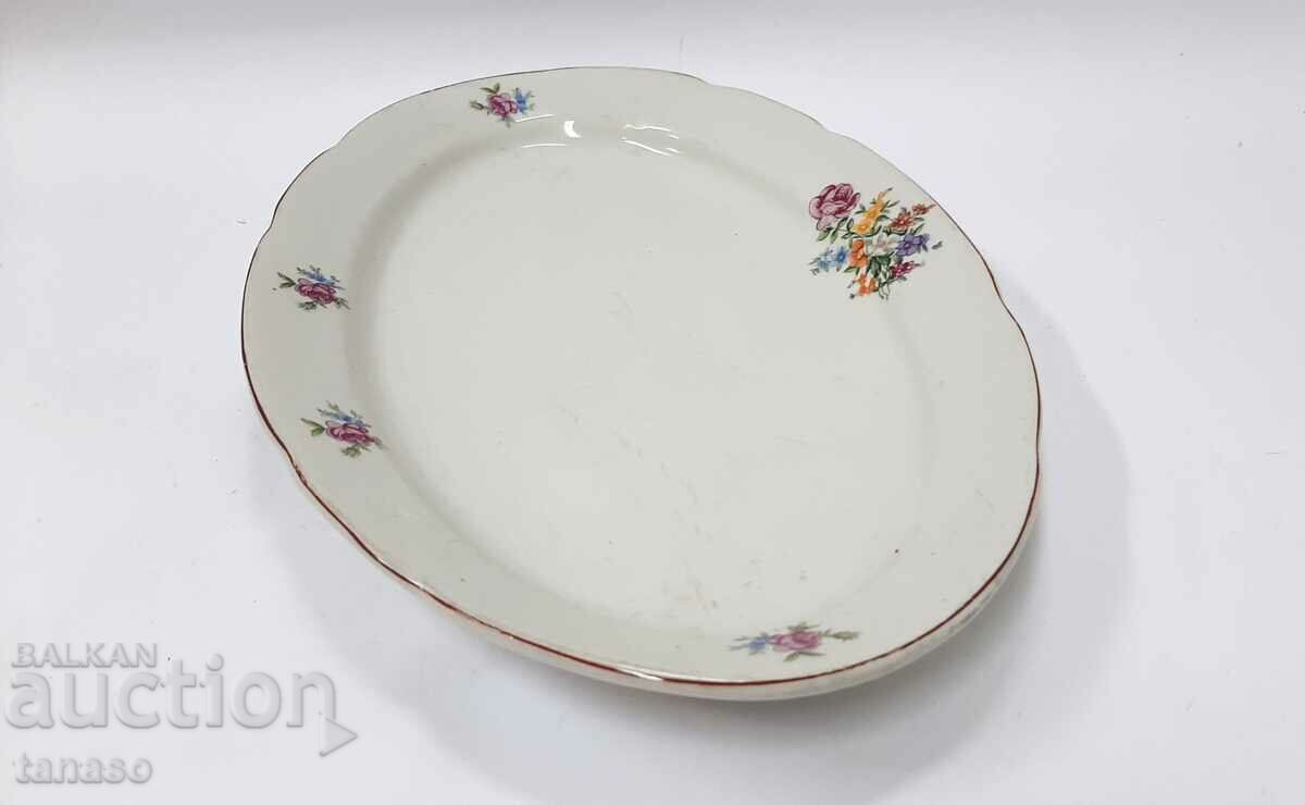 Δημοπρασία Παλιό πορσελάνινο πιάτο - πιατέλα (10.2) Δημοπρασία Παλιό πορσελάνινο πιάτο - πιατέλα (10.2)