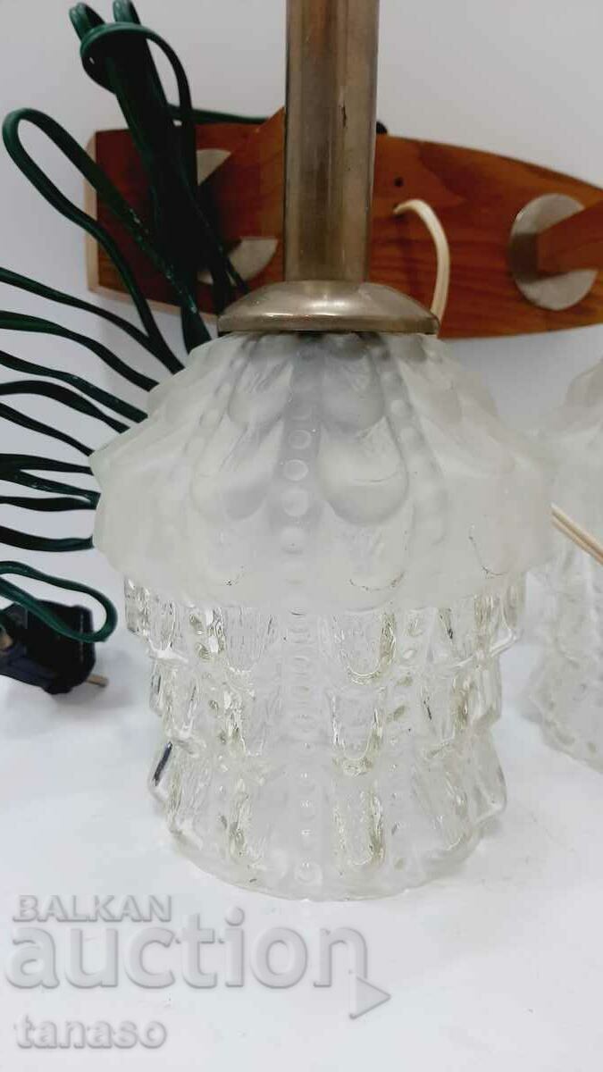 Wall sconce, double with lampshades(15.4) with price 65.00 BGN | € 33.23 Wall sconce, double with lampshades(15.4) with price 65.00 BGN | € 33.23