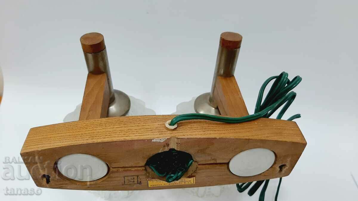 Wall sconce, double with lampshades(15.4) - 6 Wall sconce, double with lampshades(15.4) - 6