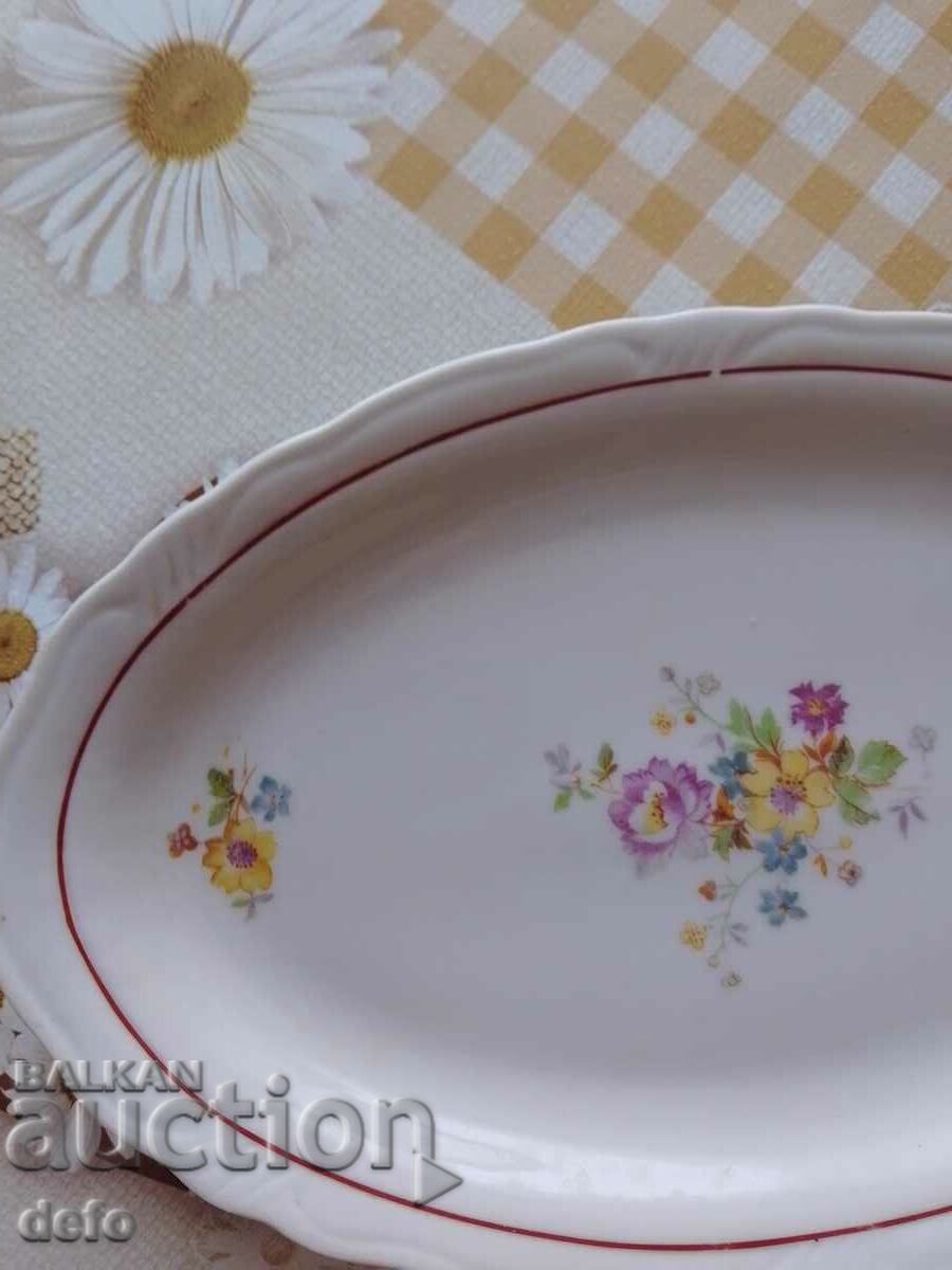 Порцеланова българска чинийка за салатка с цена 6.00 лв. | € 3.07