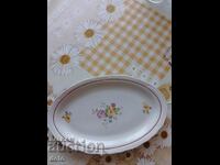 Porcelain Bulgarian salad plate