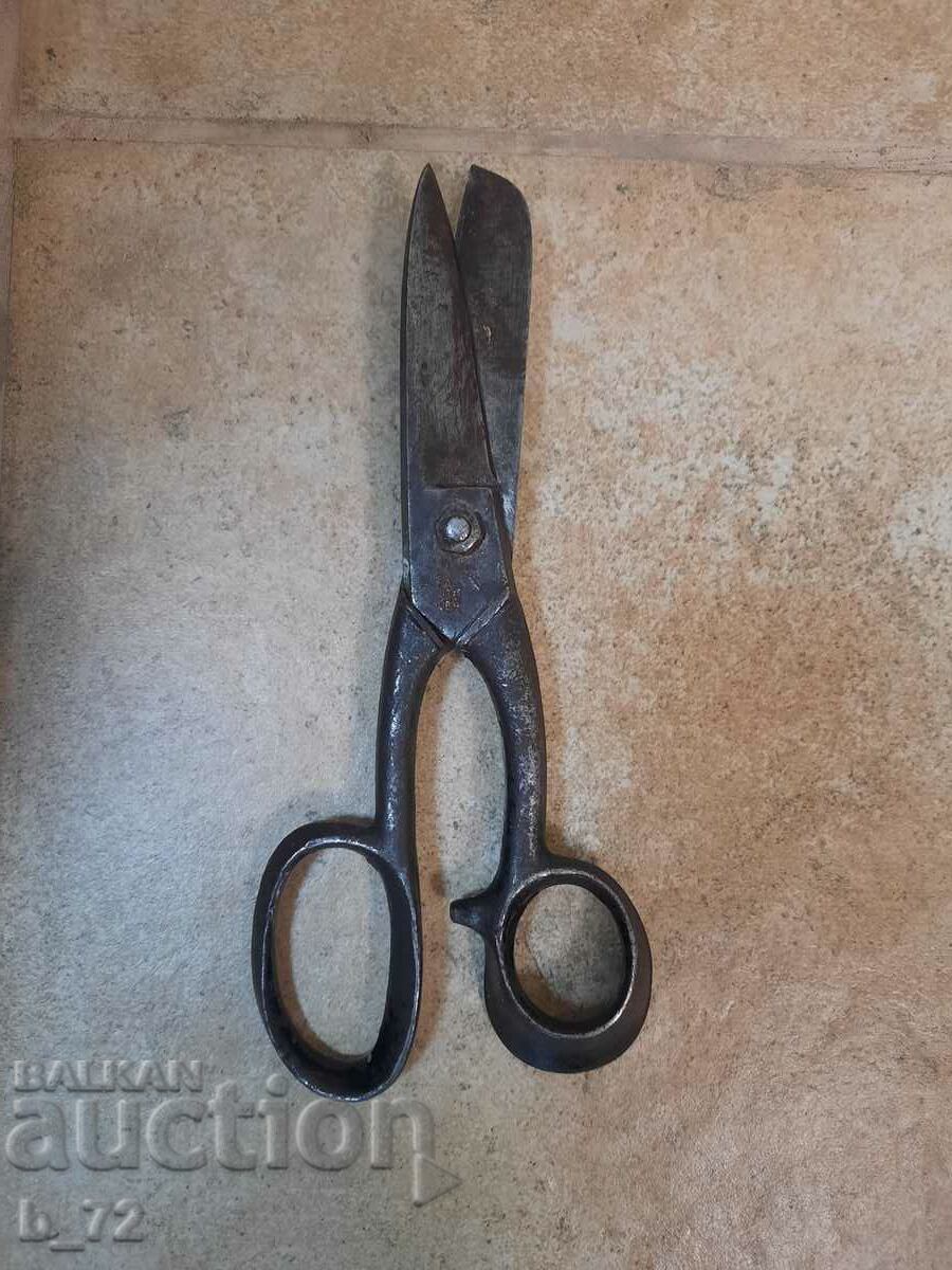 Стара абаджийска ножица Солинген, за колекция