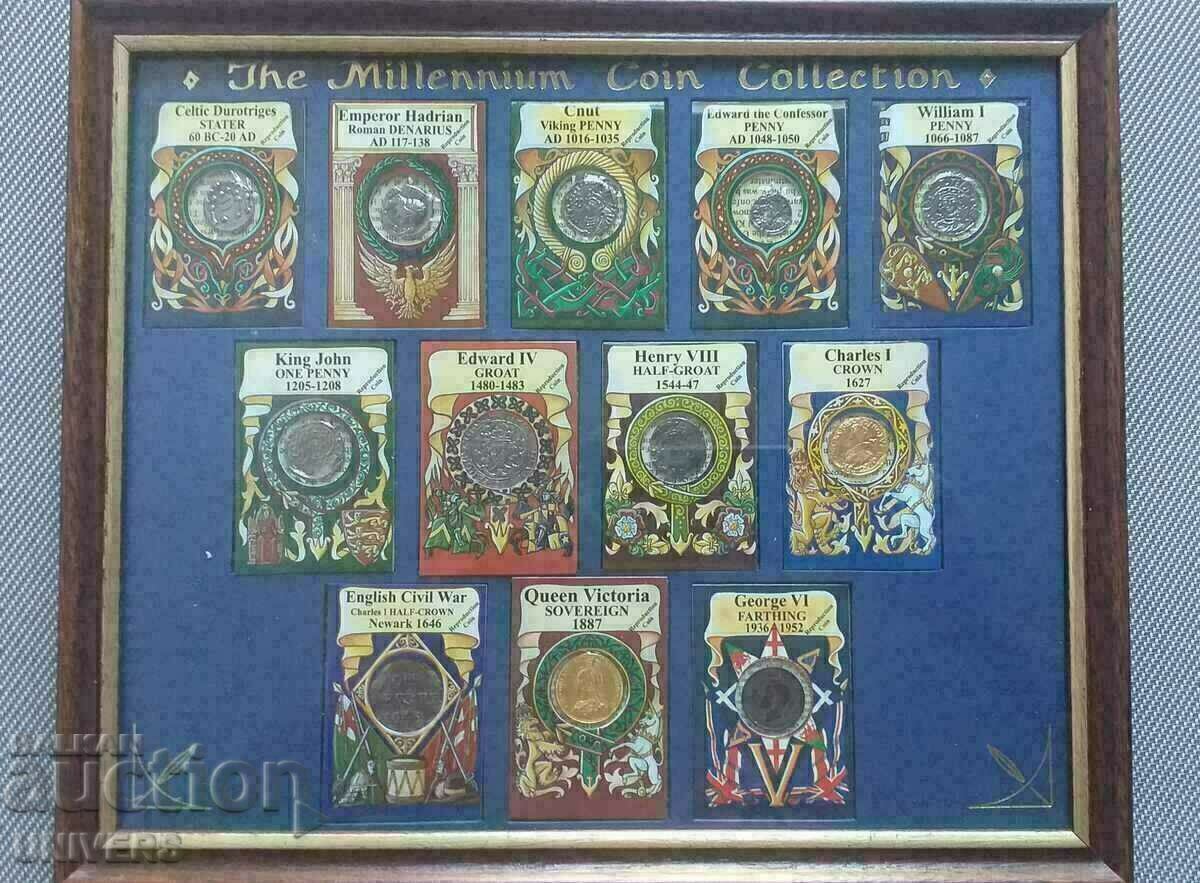 COLLECTION, THE MILLENNIUM BRITISH COINS COLLECTION