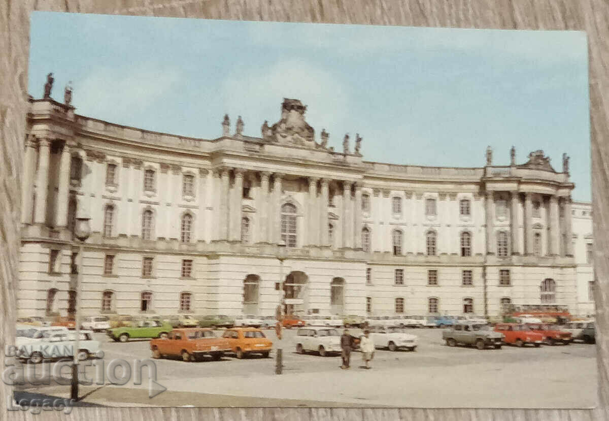 Καρτ ποστάλ GDR Berlin 1983