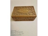 Wooden jewelry box-wood carving