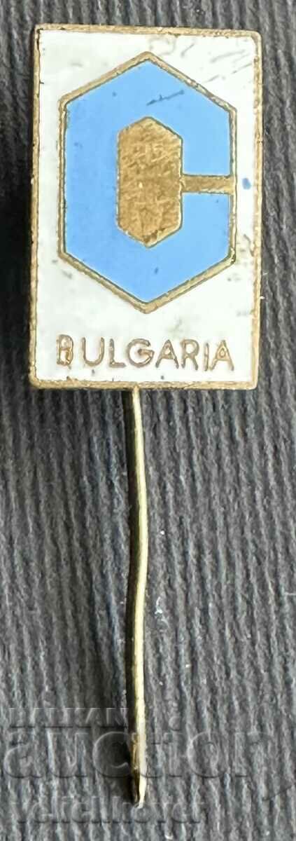 36226 Σύμβολο της εταιρείας Βουλγαρία Chemimport σμάλτο