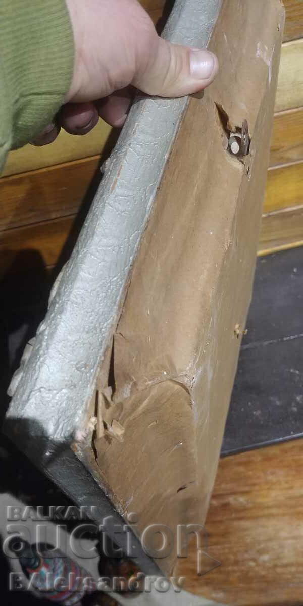 Large old framed tapestry - 7 Large old framed tapestry - 7