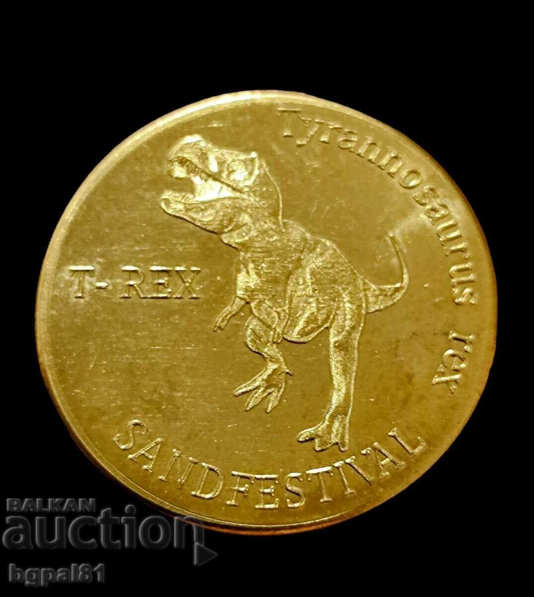 Tyrannosaurus Rex - "Bulgarian legacy" medal issue