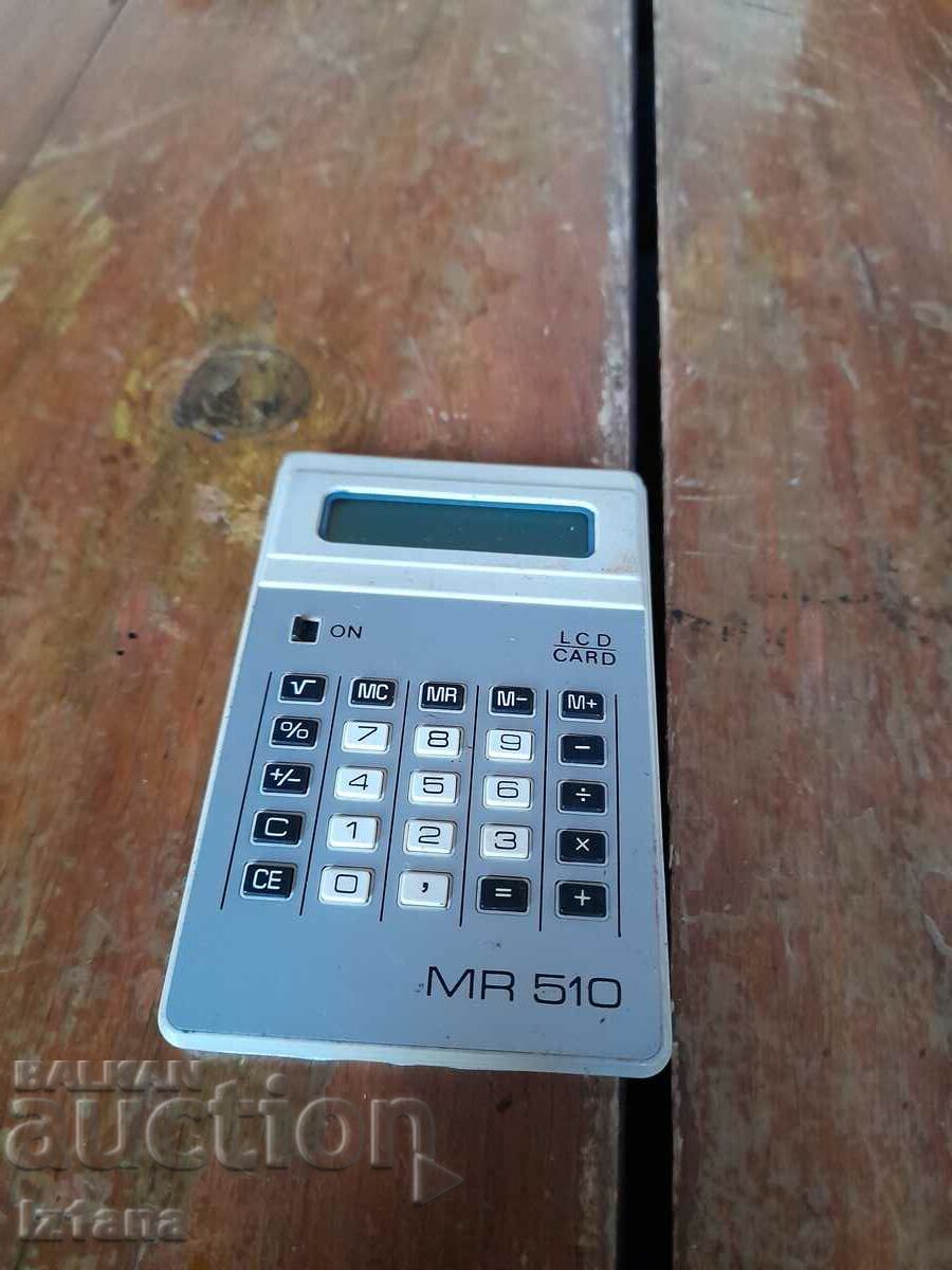 Old MR 510 calculator
