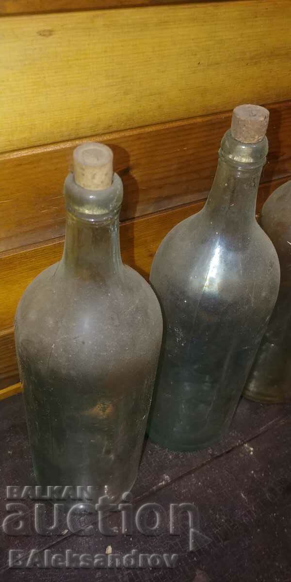Auction  Lot of vintage bottles