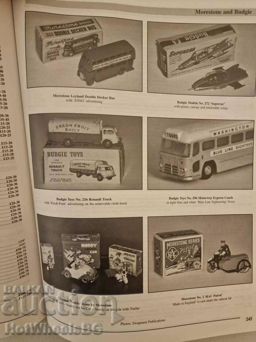 Auction Complete catalog with prices by car model - MATCHBOX, CORGI, DINKY Auction Complete catalog with prices by car model - MATCHBOX, CORGI, DINKY