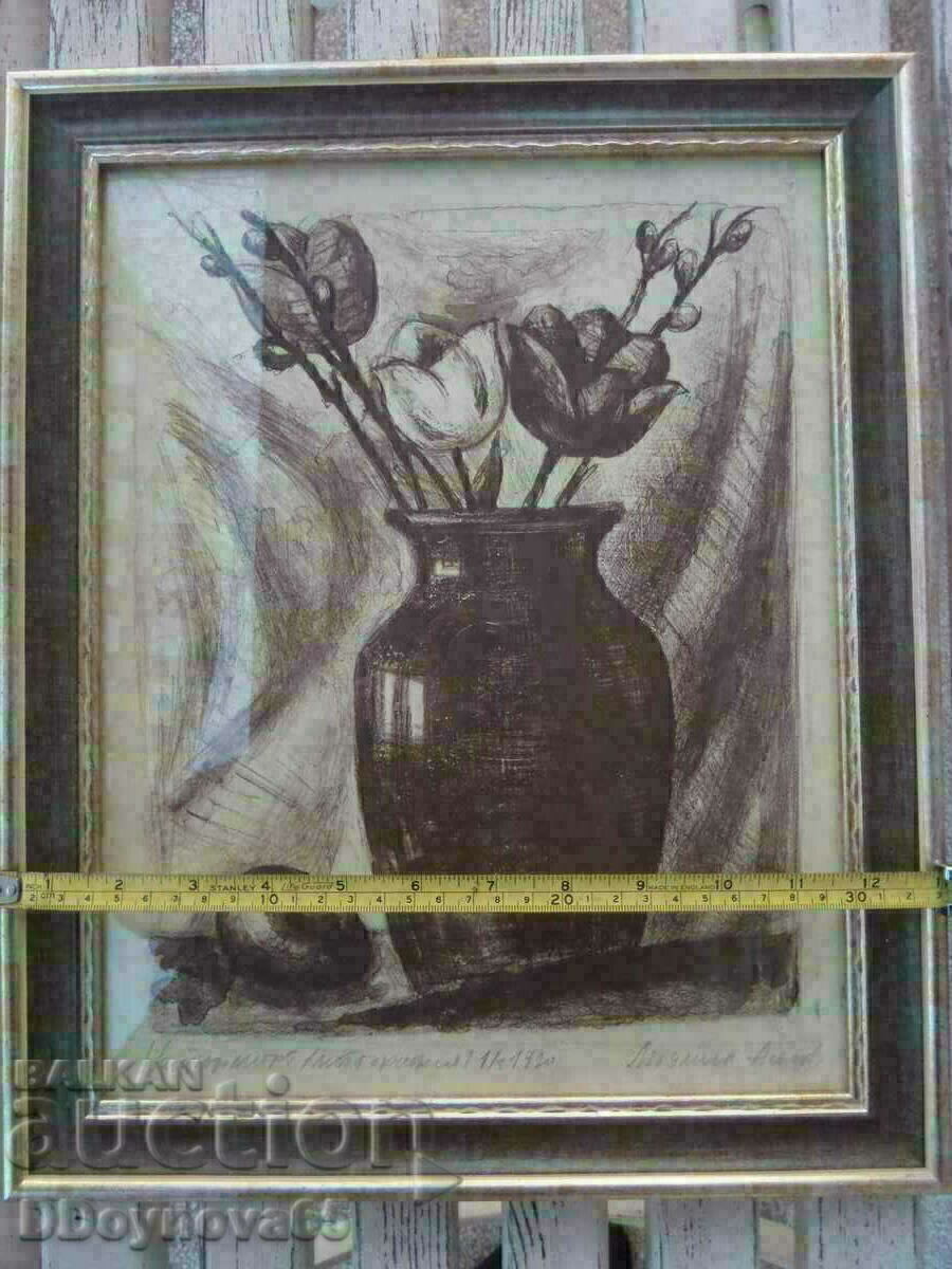 Lyudmil Asenov lithograph 1/3 1990 - 7 Lyudmil Asenov lithograph 1/3 1990 - 7