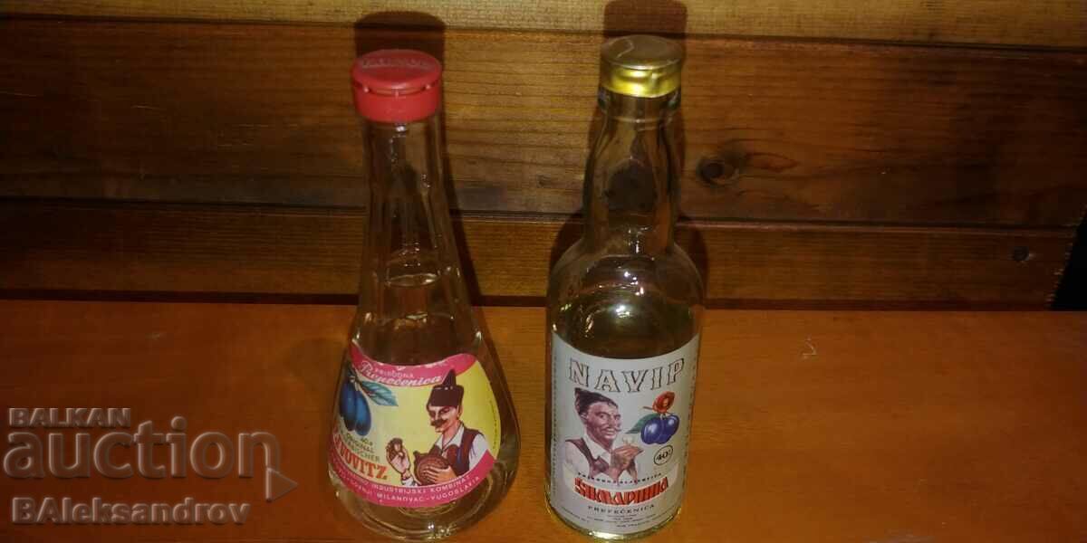 Auction  Two bottles for collection