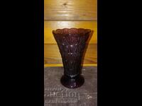 Цветно стъкло ваза от царство българия