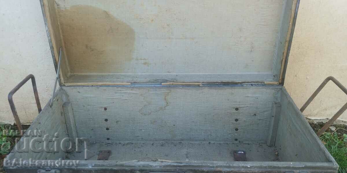 Large military general trunk for personal luggage - 6