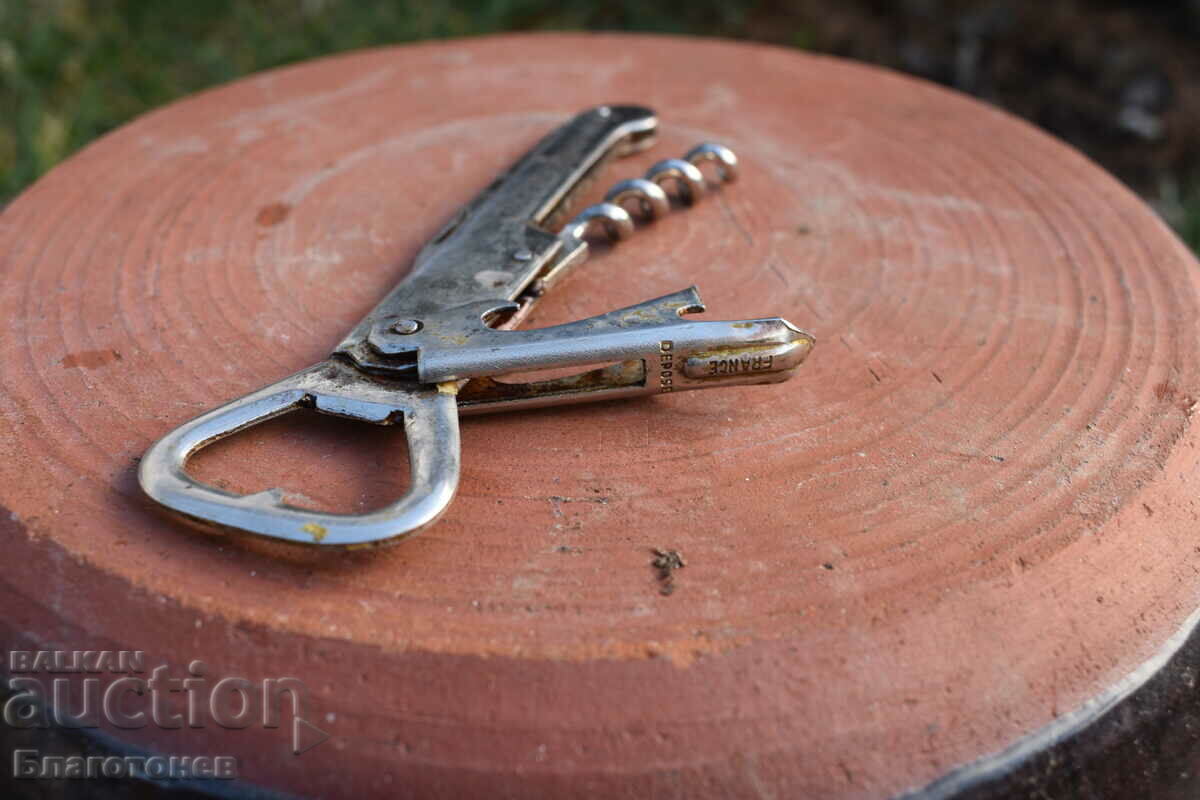 Old knife corkscrew opener - 6 Old knife corkscrew opener - 6