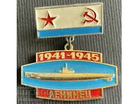 36263 USSR sign submarine model Leninets VSV