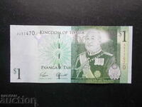 ТОНГА , 1 $ , 2009 , UNC