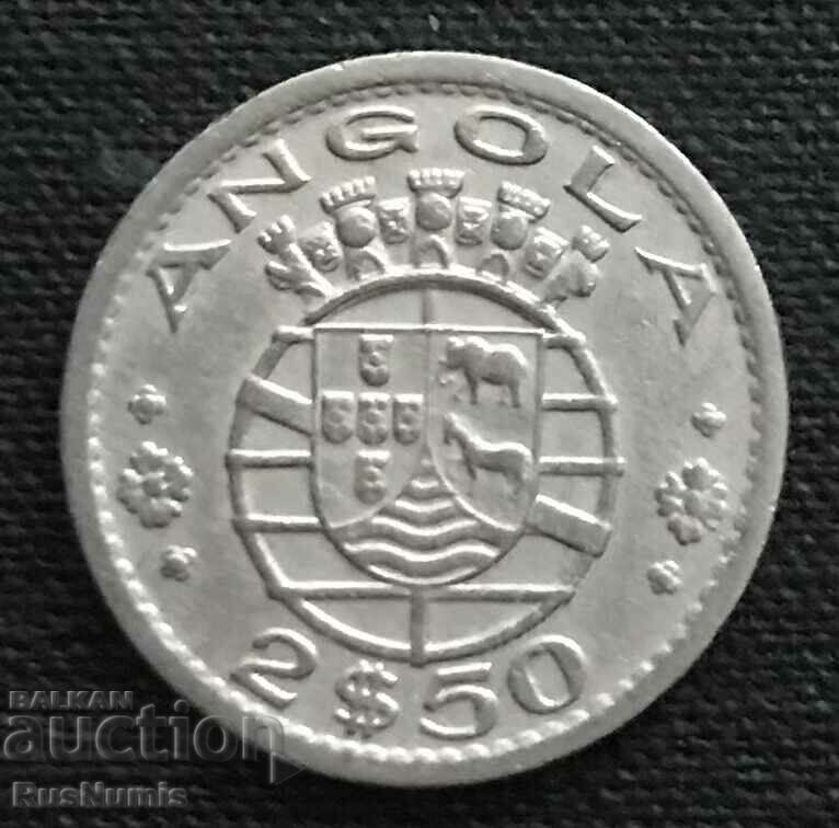 Angola. 2.5 escudos 1967