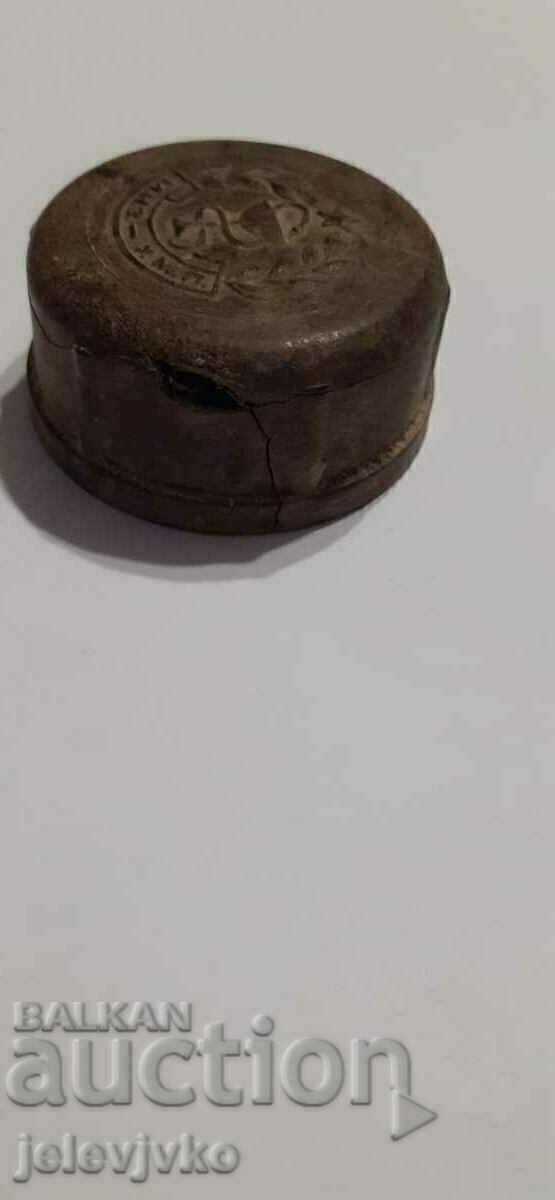 Bakelite cap with price 10.00 BGN | € 5.11 Bakelite cap with price 10.00 BGN | € 5.11