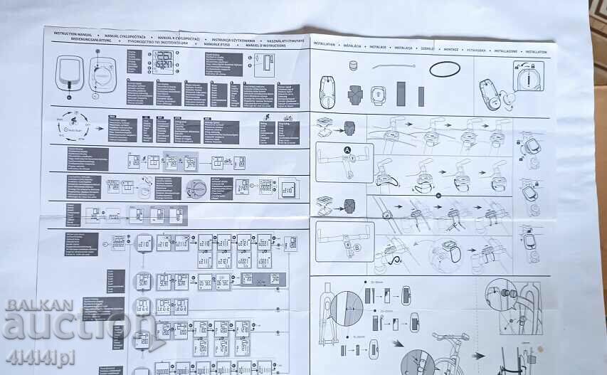 Delivery of Bike on-board computer