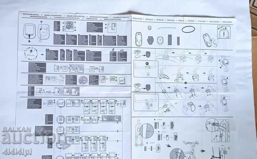 Livrarea Computer de bord pentru bicicleta